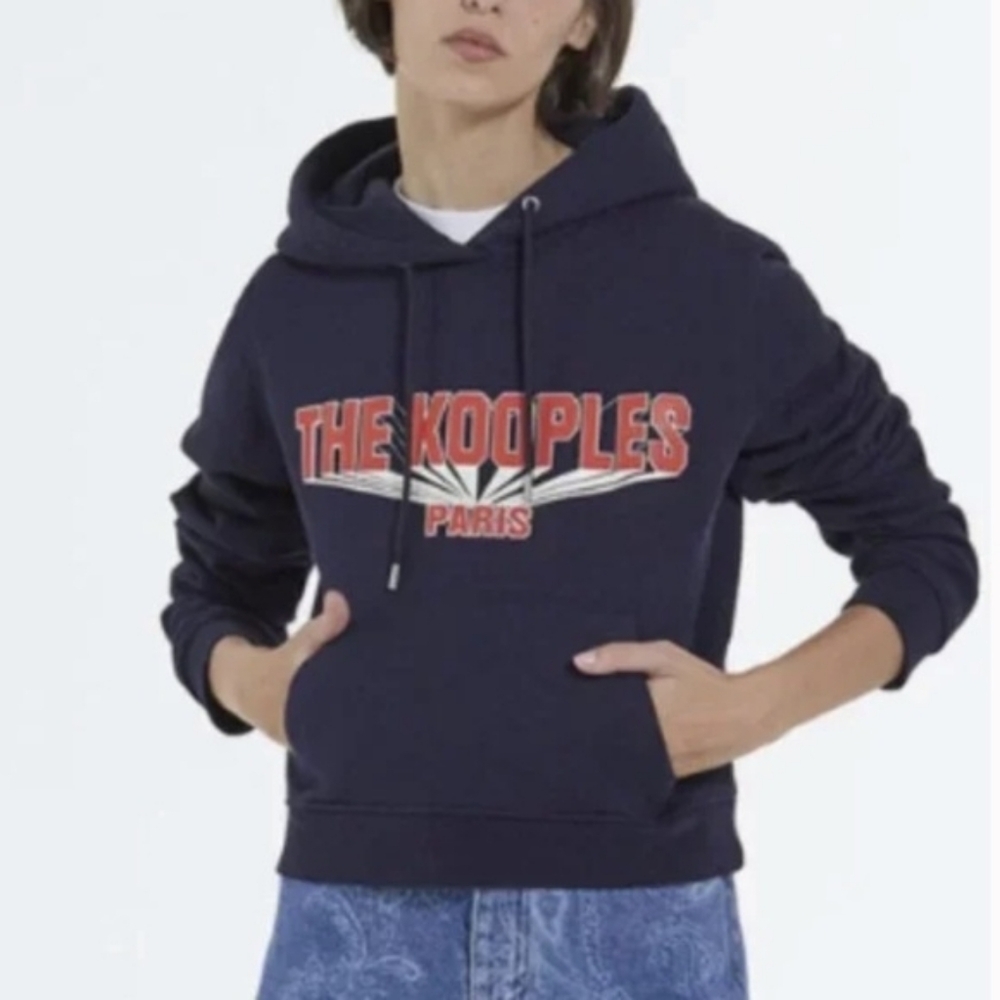 NWT The Kooples Navy Sweatshirt Size Small